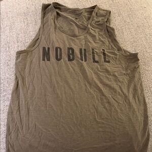 NOBULL Khaki Sleeveless Top